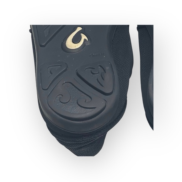 Rare: OluKai ʊ Nohea Mesh Drop In Heel Boat Shoes Sneakers ʊ  All Black ʊ 9 - Picture 12 of 16